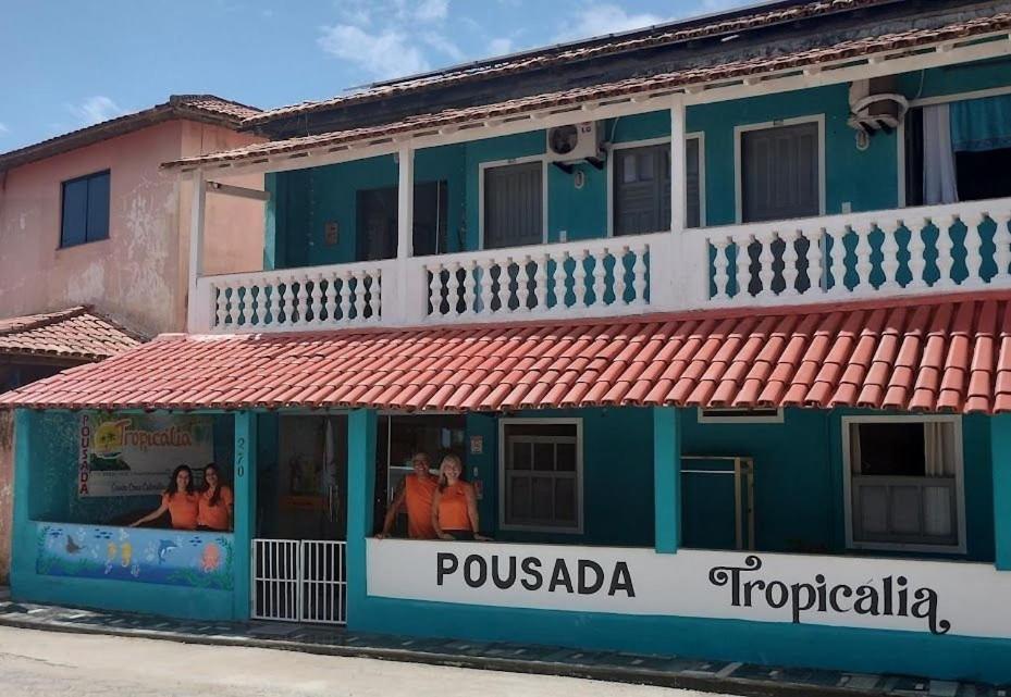Pousada Tropicalia Tranquilidade A Beira Mar ซานตาครูซ กาบราเลีย ภายนอก รูปภาพ