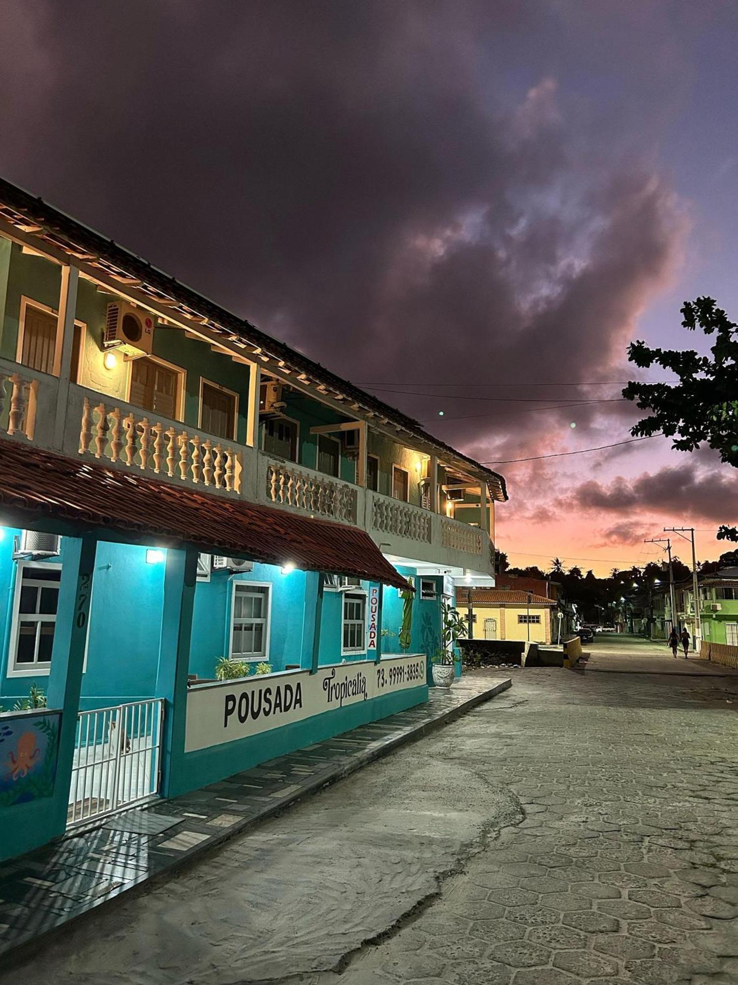Pousada Tropicalia Tranquilidade A Beira Mar ซานตาครูซ กาบราเลีย ภายนอก รูปภาพ